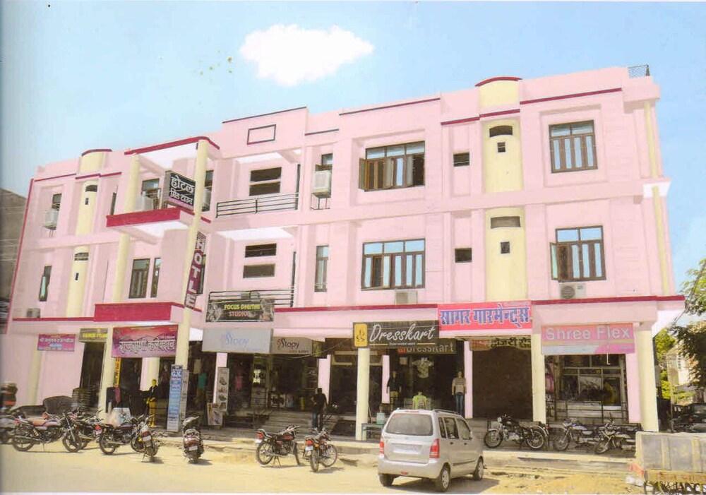 Façade de l'hôtel