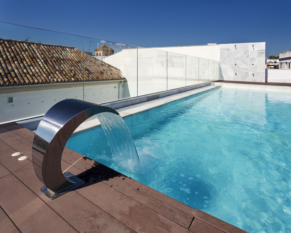Piscina en la terraza