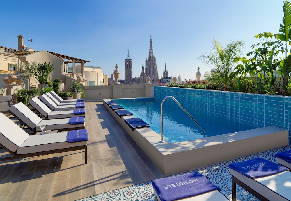 Piscina en la terraza