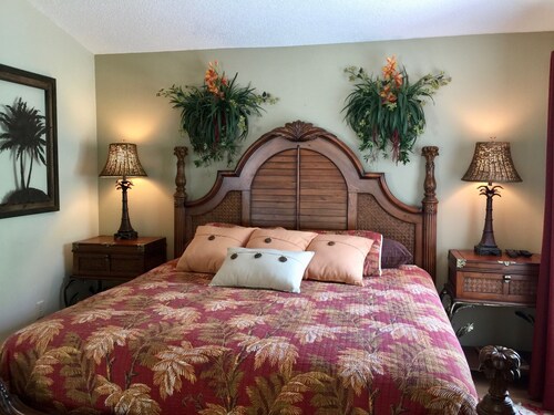Beautiful villa close to Lake Sumter Landing! Golf Cart, 2 bikes & WiFi
