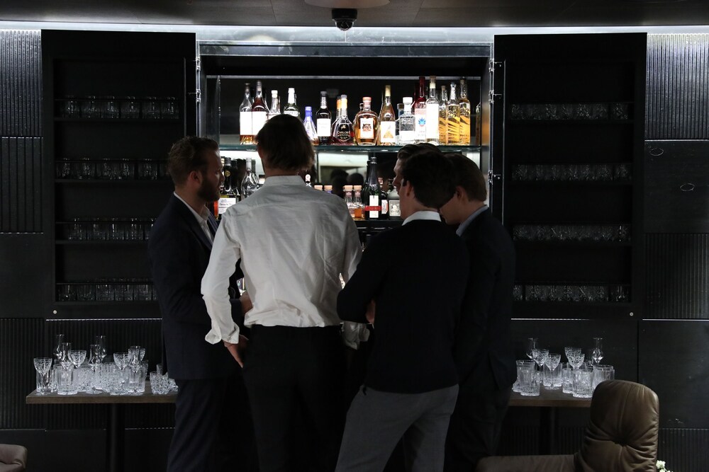 Lounge på hotellet