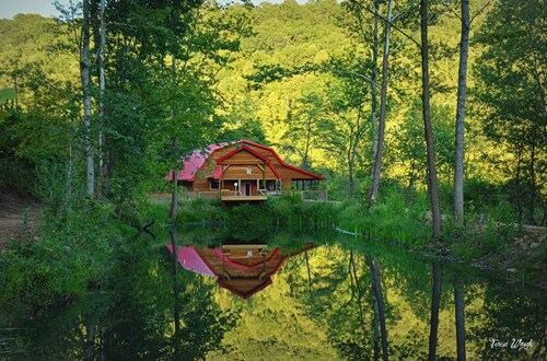 THE LUXURY CABIN IN THE WOODS