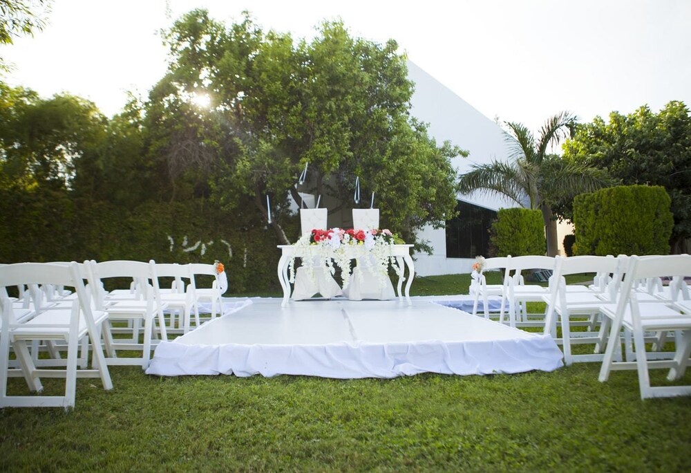 Zona para bodas al aire libre