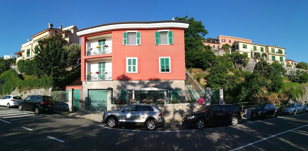 Fassade der Unterkunft