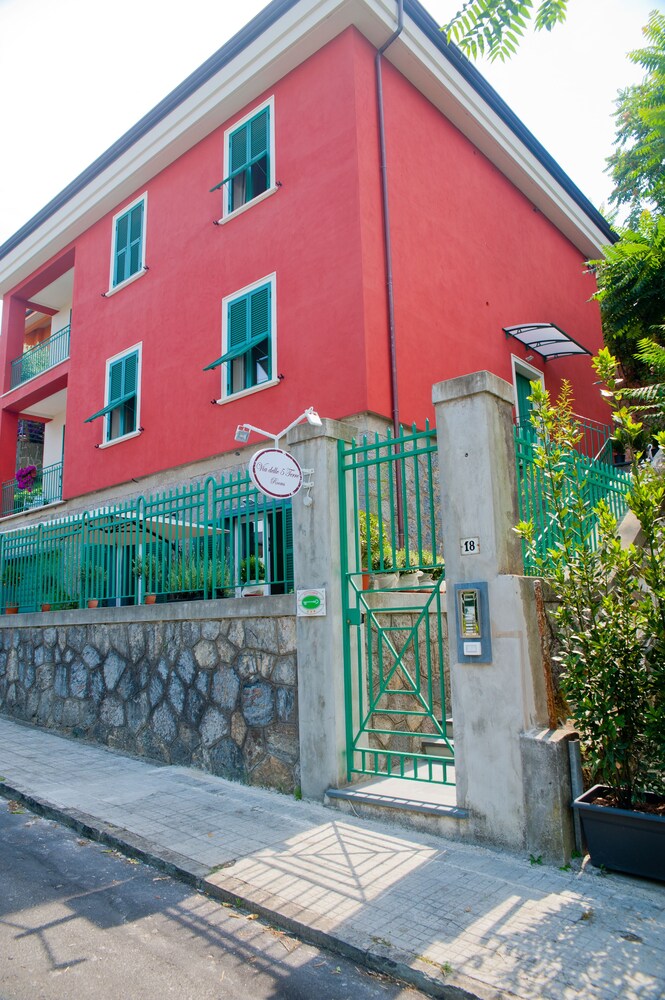 Fassade der Unterkunft