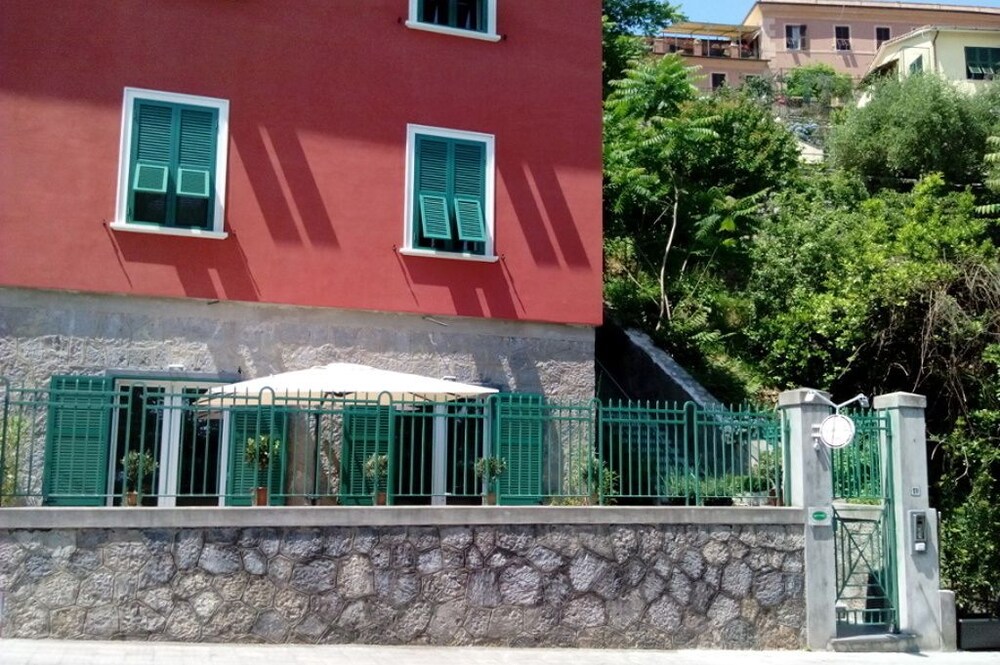 Fassade der Unterkunft