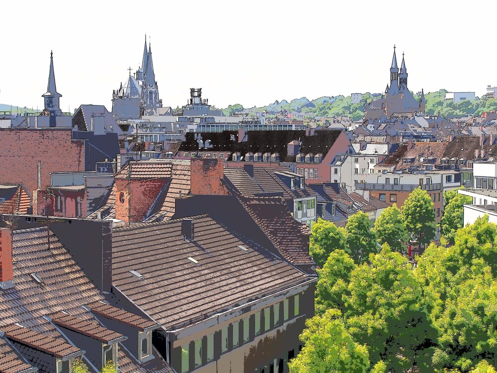 Blick auf die Stadt