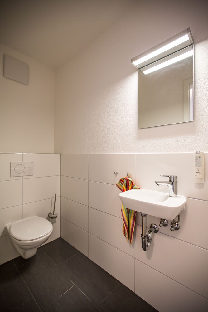 Badezimmer (Deluxe-Apartment)