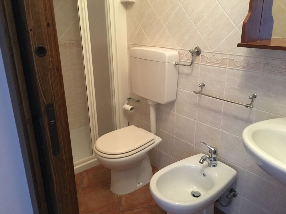 Bagno (Appartamento, 2 camere da letto, vista mare parziale (3 pax))