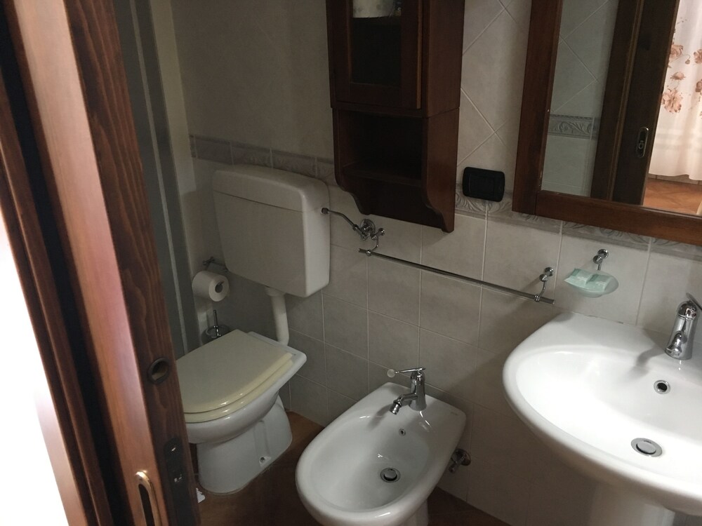 Bagno (Appartamento, 2 camere da letto, vista mare parziale (3 pax))