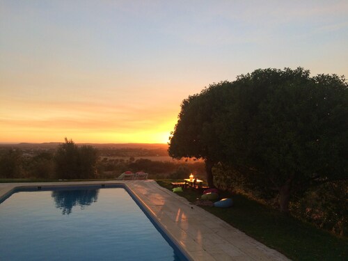 Villa With 3 Bedrooms in Vila Nova da Baronia, With Wonderful Mountain View, Private Pool, Furnished Garden