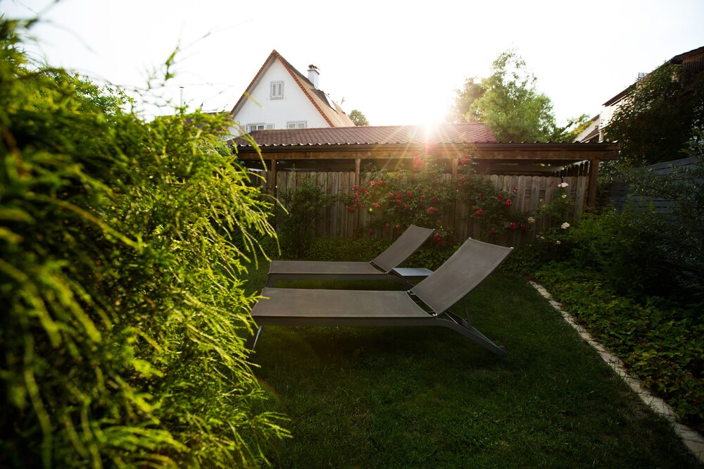 Blick auf den Garten