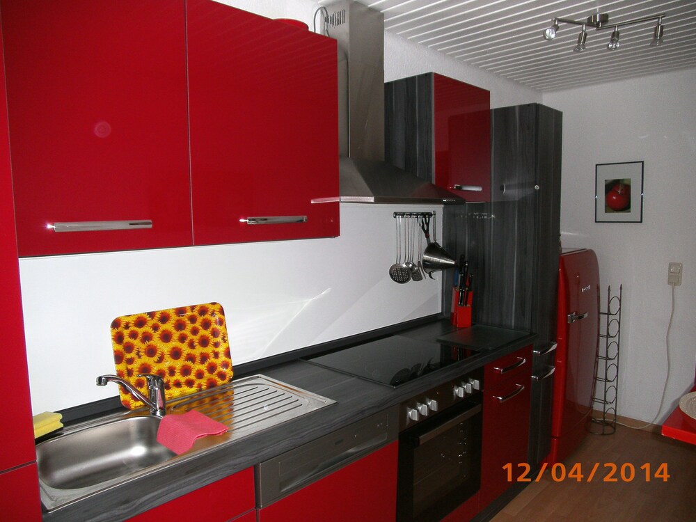 Küche im Zimmer (Apartment, 3 Schlafzimmer, Balkon)