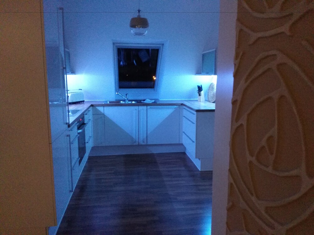 Küche im Zimmer (Luxury-Maisonette, 2 Queen-Betten, Nichtraucher)
