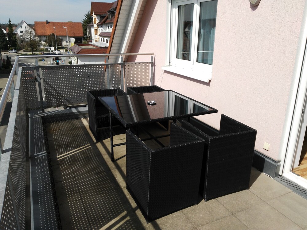 Balkon (Luxury-Maisonette, 2 Queen-Betten, Nichtraucher)