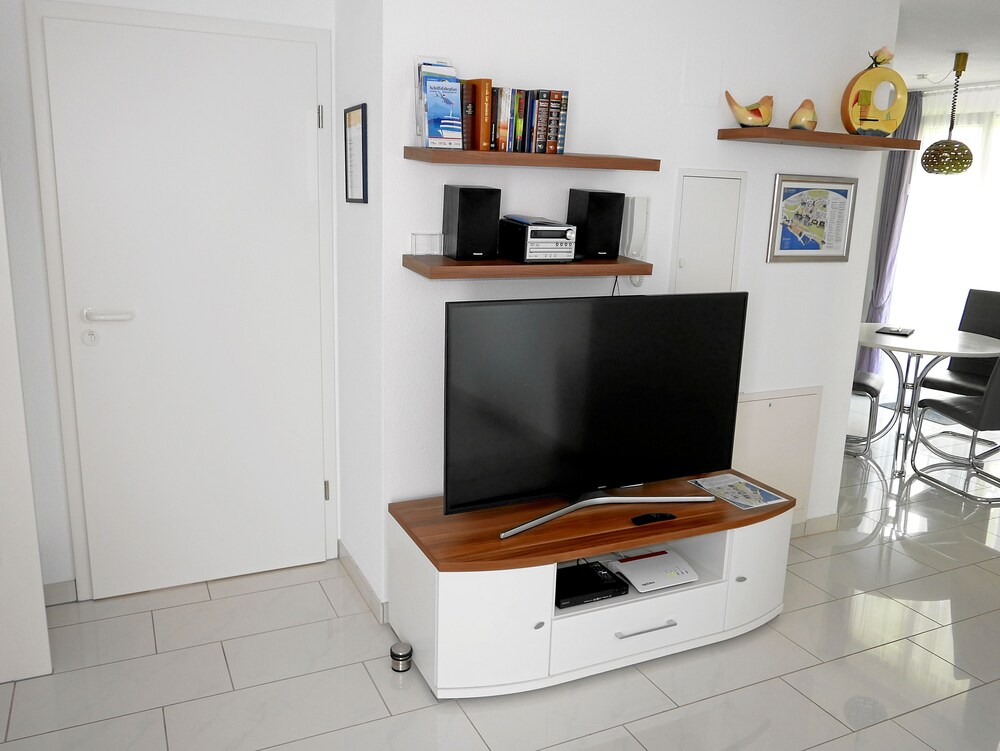 Zimmerausstattung (Apartment, 1 Schlafzimmer, Kochnische, Meerblick)