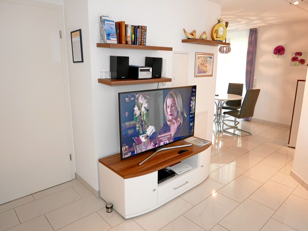 Zimmerausstattung (Apartment, 1 Schlafzimmer, Kochnische, Meerblick)