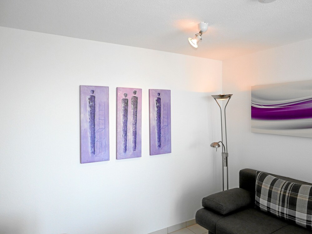 Zimmerausstattung (Apartment, 1 Schlafzimmer, Kochnische, Meerblick)