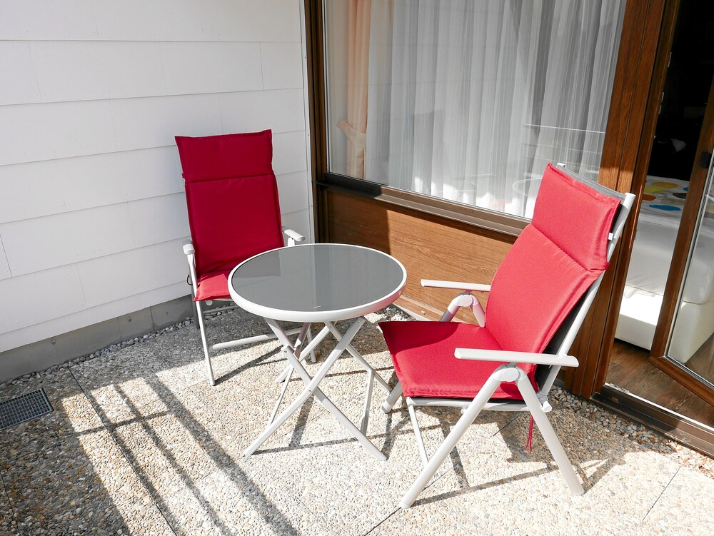 Balkon (Basic-Apartment, 1 Schlafzimmer, Nichtraucher, Kochnische)