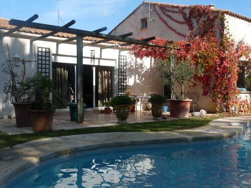 Jolie villa avec jardin et piscine entre mer et montagne Titre