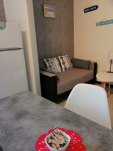 Appartement centre Larmor-Plage et à 100 m des plages