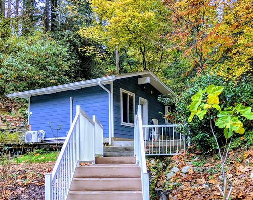 Private newly renovated small house surrounded by trees