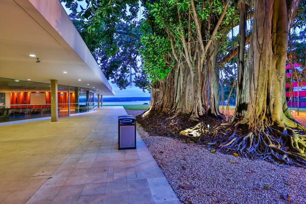 Entrada do hotel