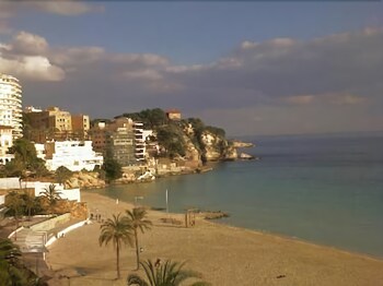 Vue sur la plage/la mer