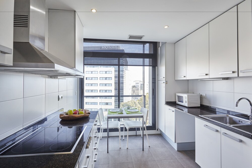 Cuisine dans la chambre (Appartement Standard, 2 chambres)