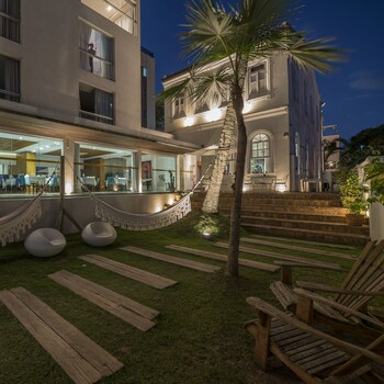 Hotel Front - Evening/Night