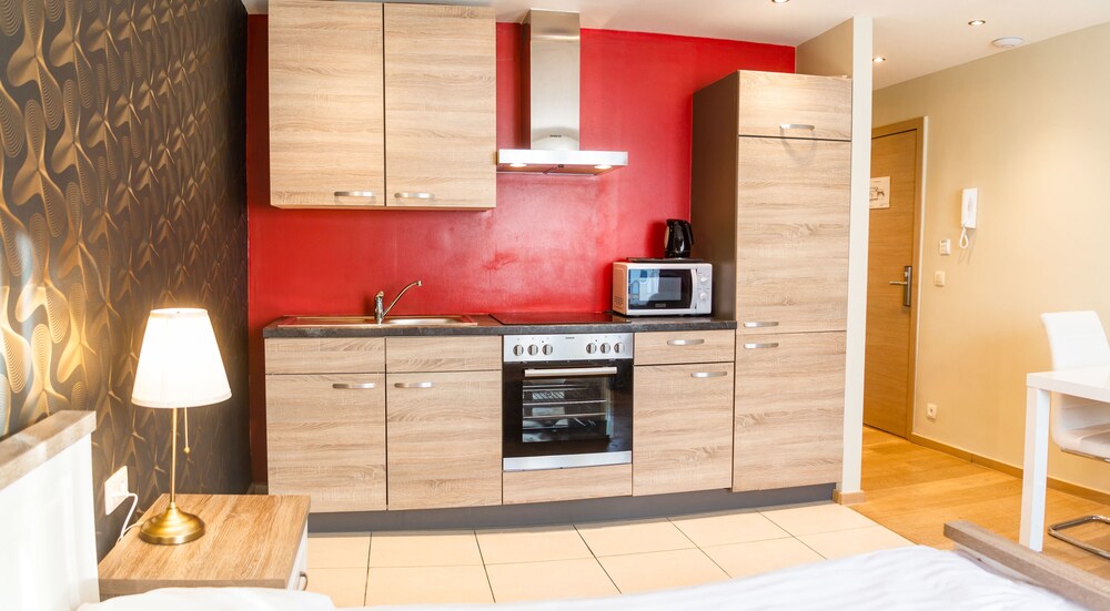 Keuken in kamer: Deluxe studio