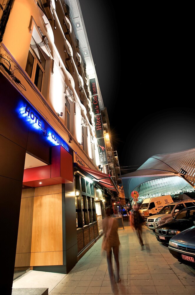 Hotel Front - Evening/Night