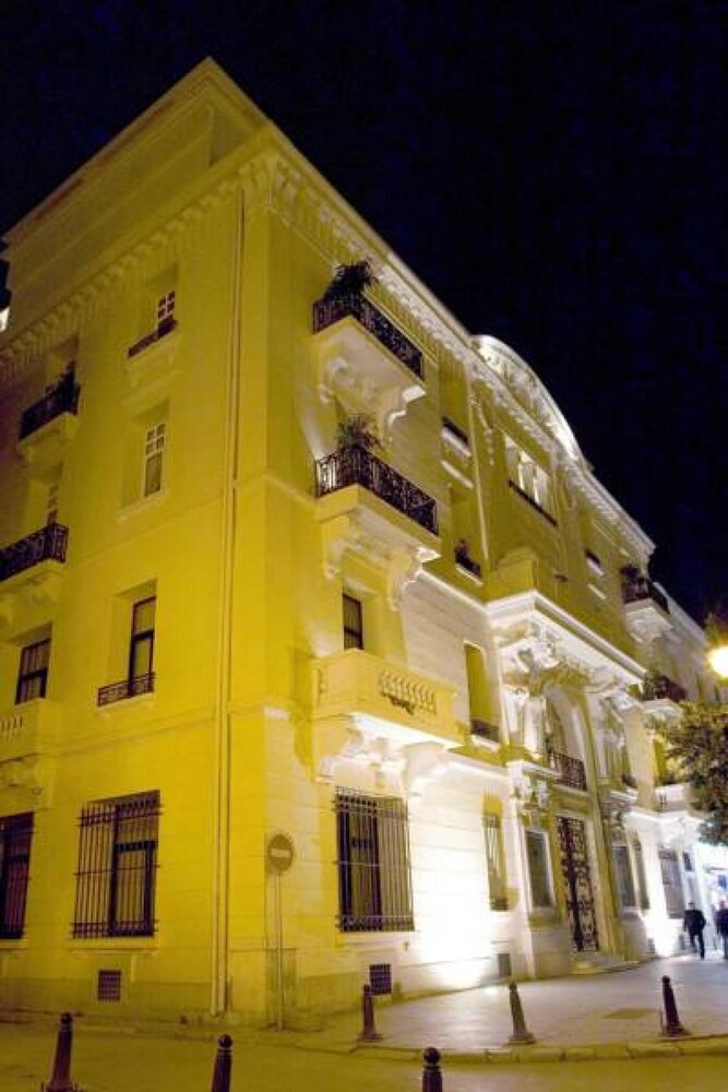 Hotel Front - Evening/Night