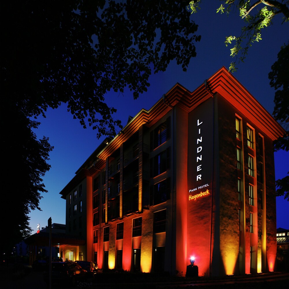 Hotel Front - Evening/Night