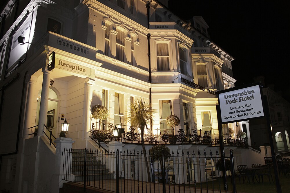 Hotel Front - Evening/Night