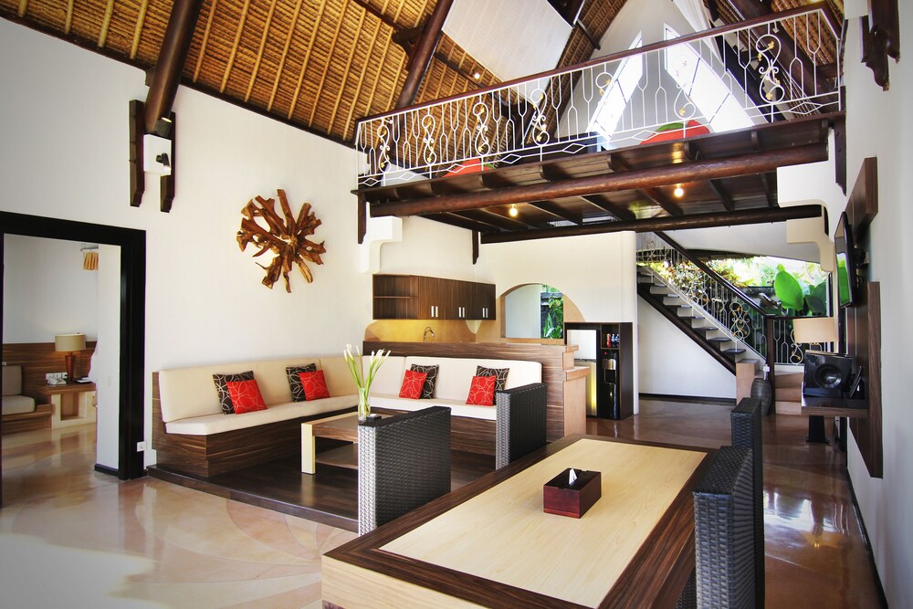 Coin séjour (Villa Royale, 2 chambres, piscine privée)