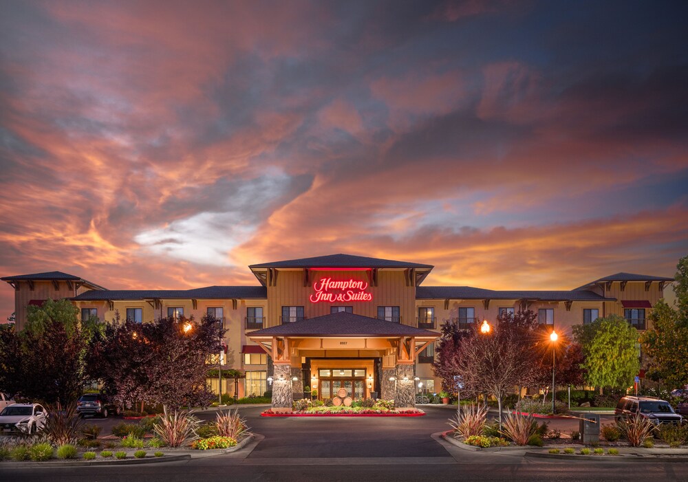 Hotel Front - Evening/Night