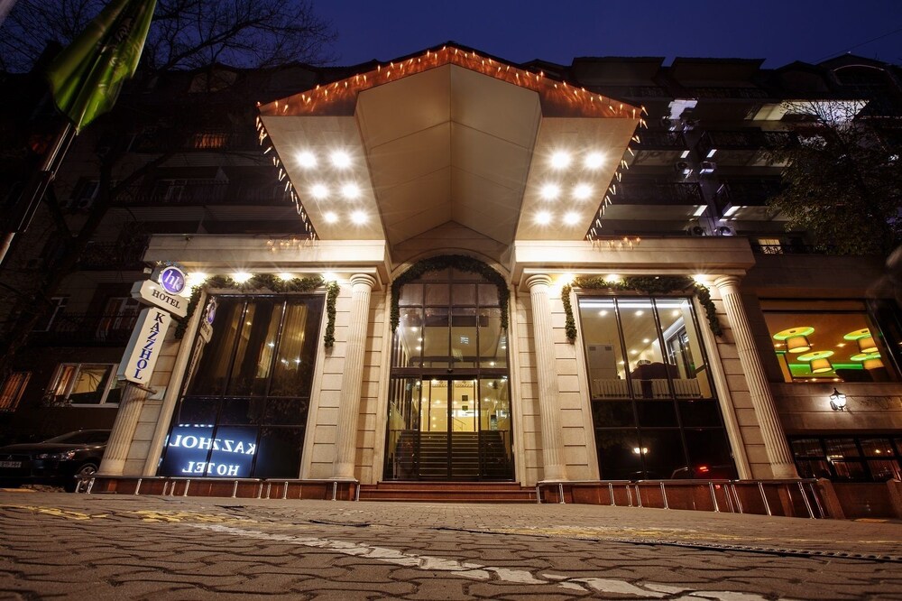 Hotel Front - Evening/Night