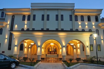 Hotel Front - Evening/Night