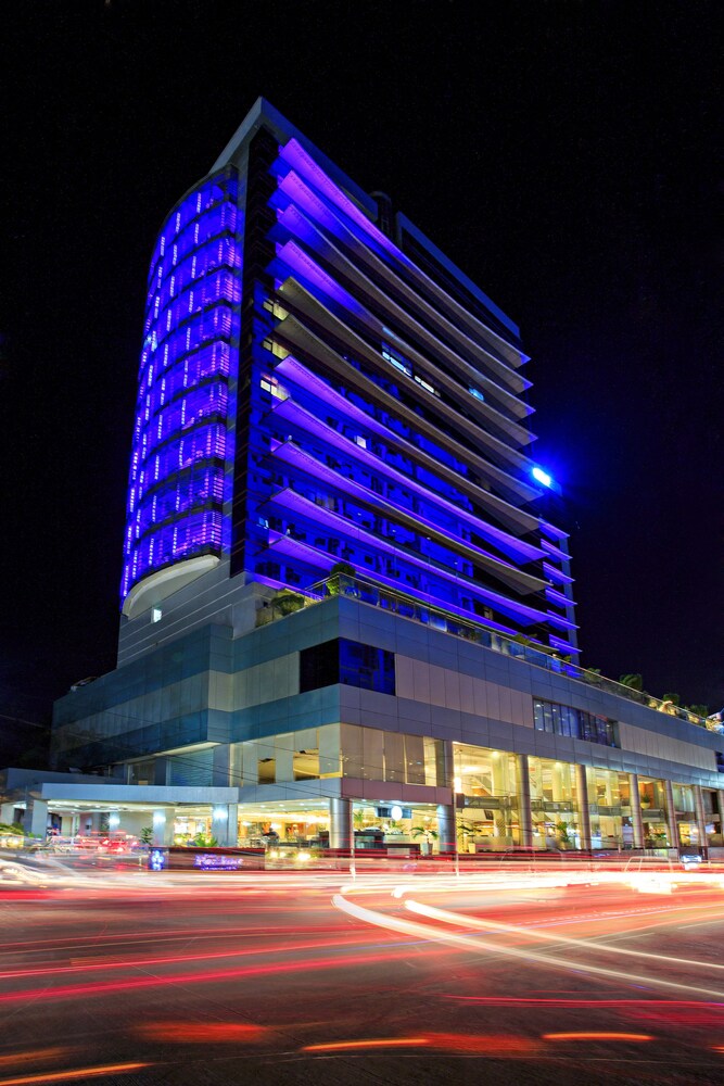 Hotel Front - Evening/Night
