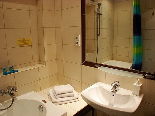 Badkamervoorzieningen: Studio, 1 tweepersoonsbed