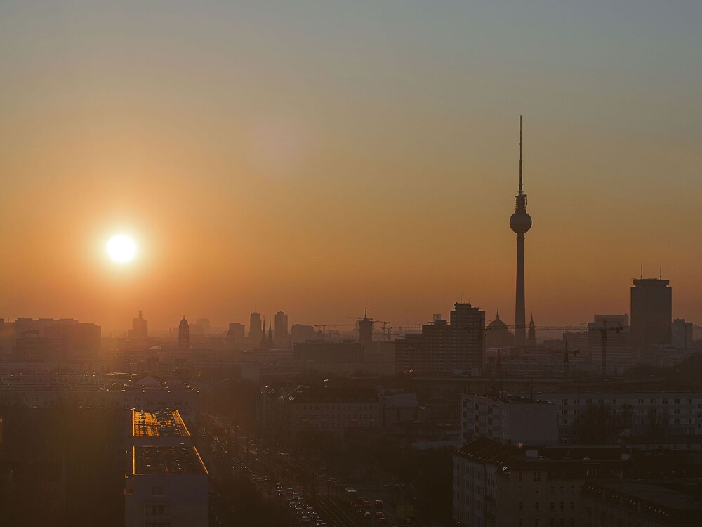 Blick vom Hotel