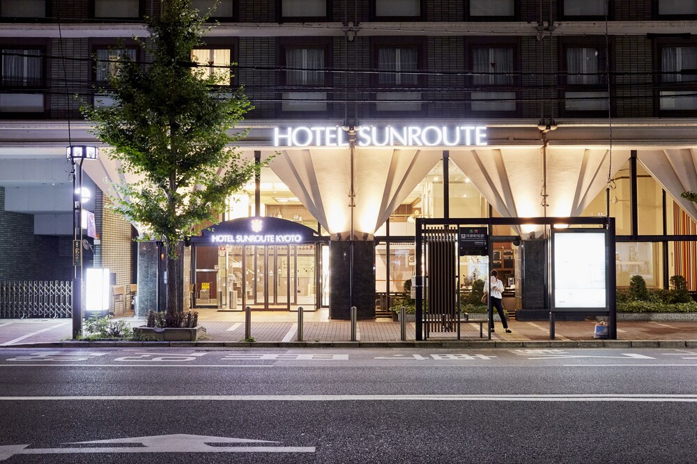 Hotel Front - Evening/Night