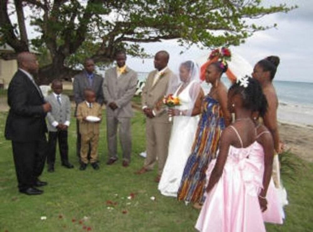 Outdoor Wedding Area