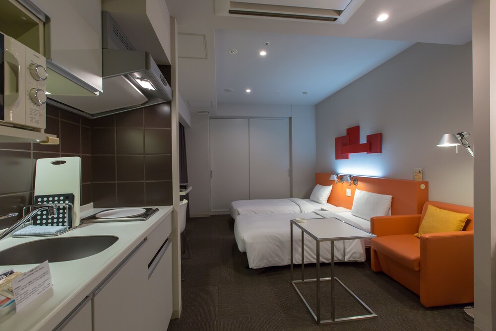 In-room kitchen