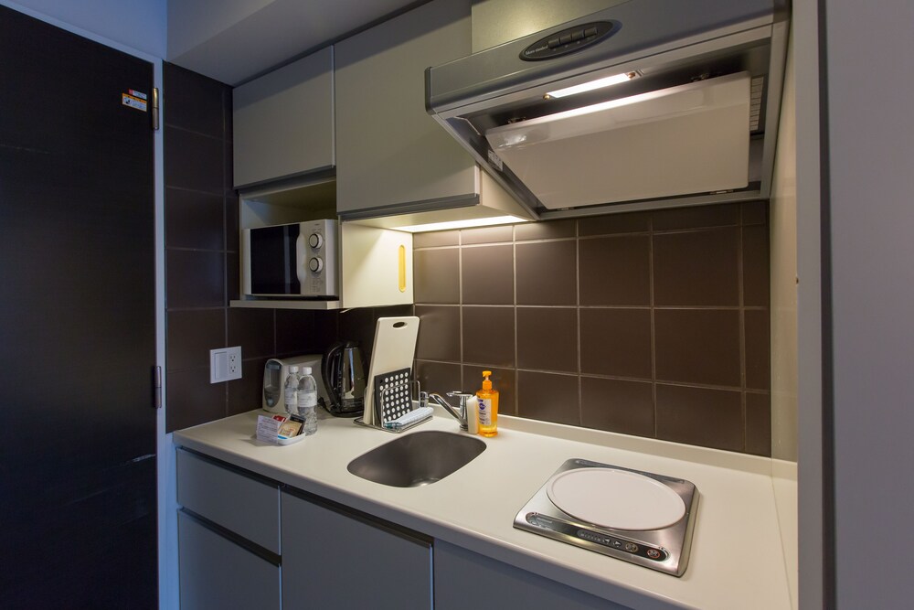 In-room kitchenette