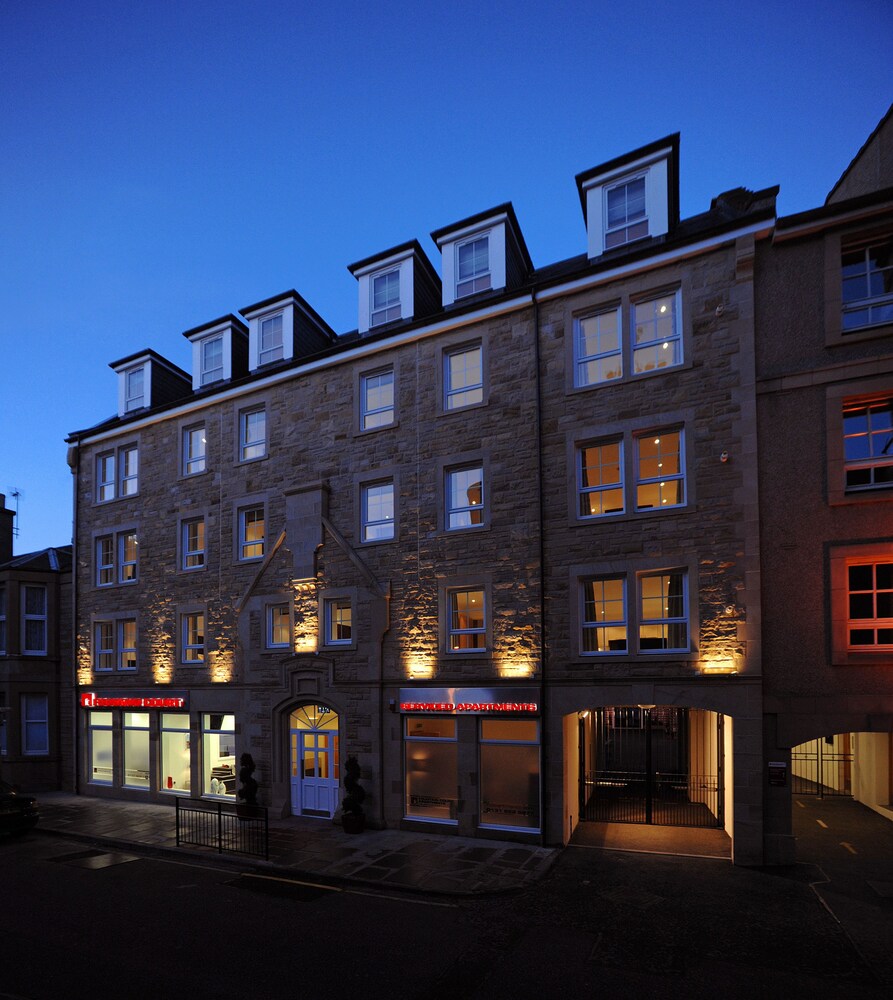 Hotel Front - Evening/Night