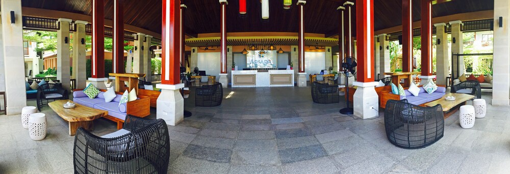 Lobby sitting area, APSARA Beachfront Resort and Villa