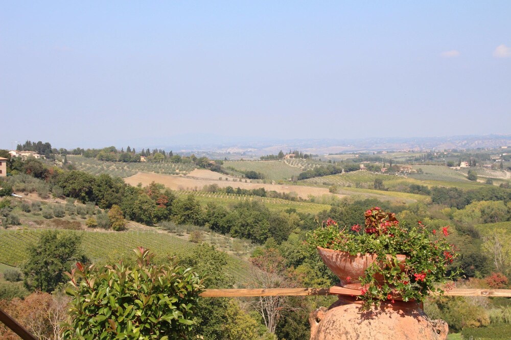 Vista dall'hotel
