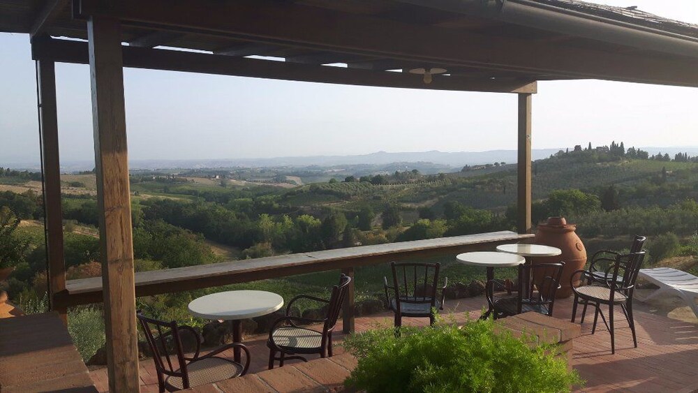 Vista dall'hotel